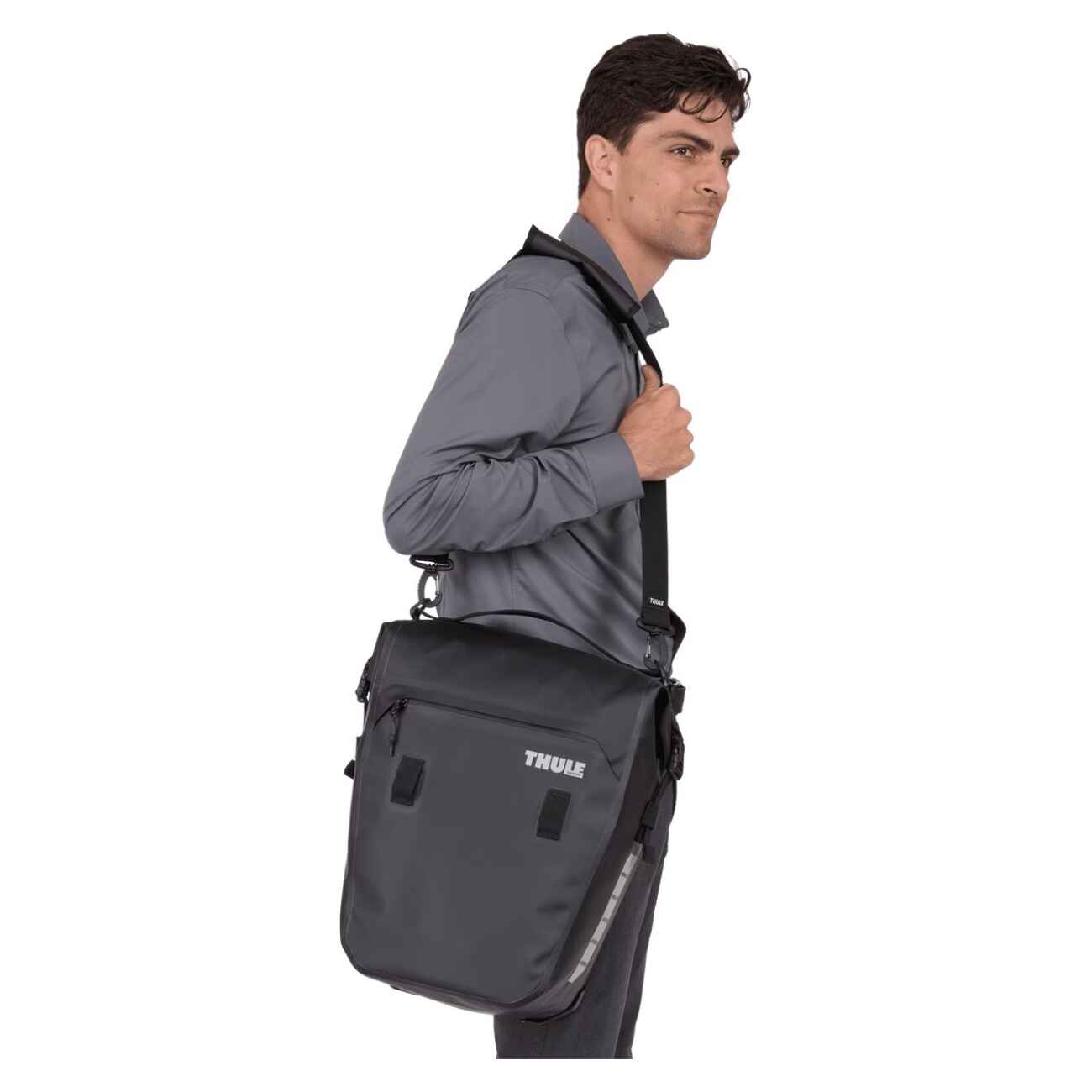 Thule Shield pendlerveske til sykkel 22 liter - Black - Bilde 4