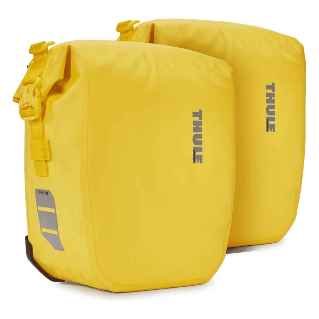 Thule Shield 2-pack turvesker til sykkel 13 liter - Yellow
