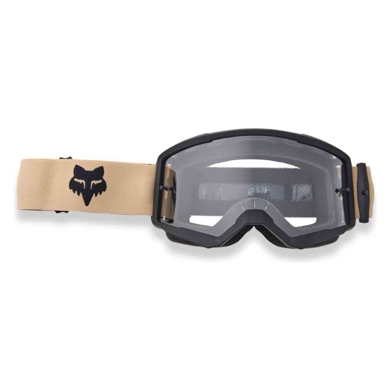 FOX Main Mtb Goggles - Iron - Klar linse
