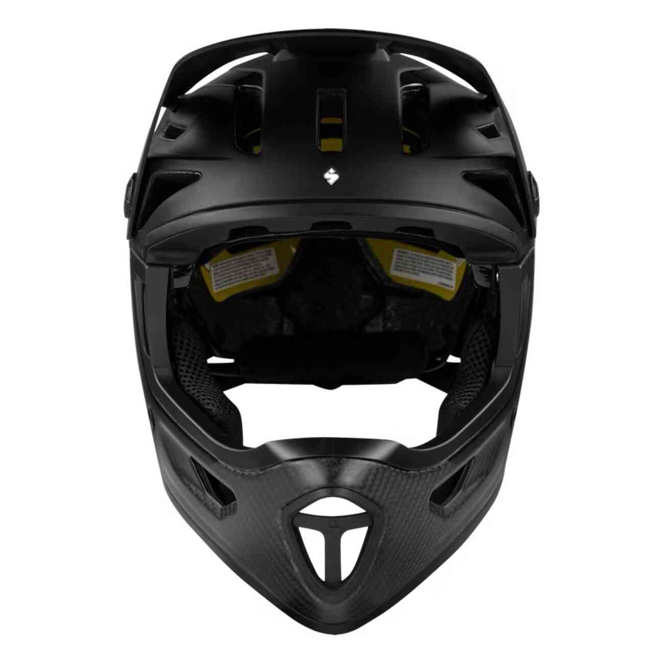 Arbitrator Mips Fullhjelm - Matte Black/Natural Carbon - Bilde 6