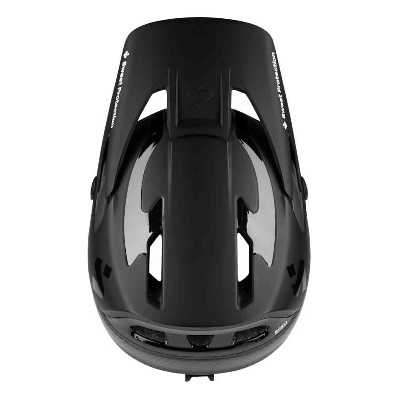 Arbitrator Mips Fullhjelm - Matte Black/Natural Carbon - Bilde 5