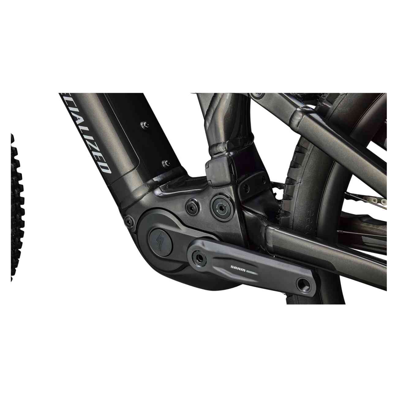 Turbo Levo 4 Alloy 2026 - Gloss Metallic Obsidian - Bilde 6