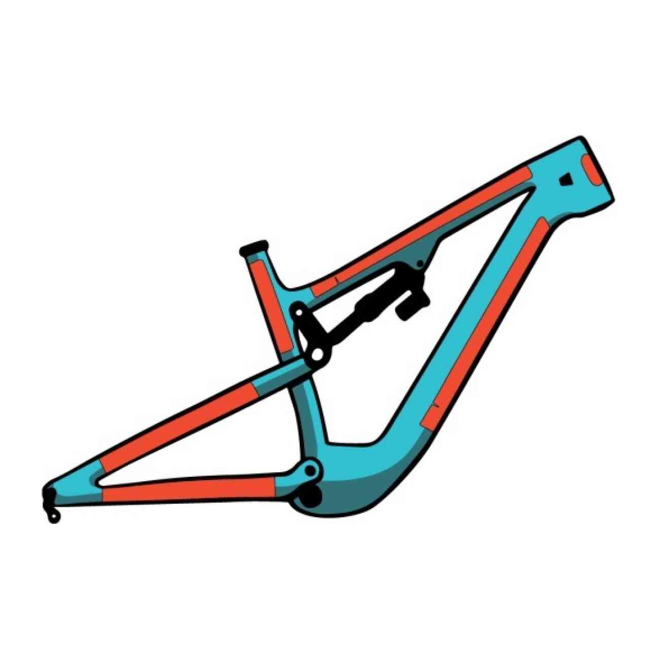 RideWrap - Covered Protection eMTB  - Rammebeskyttelse GLOSS