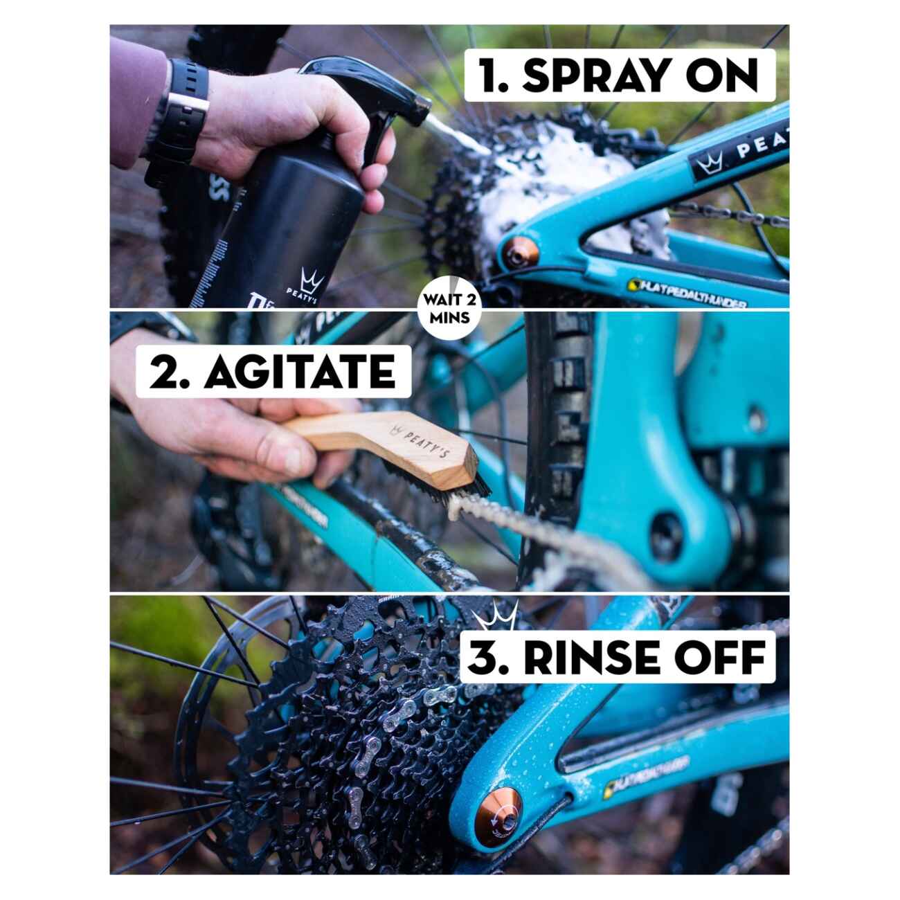 Peaty's Drivetrain Degreaser 500ml - Bilde 4