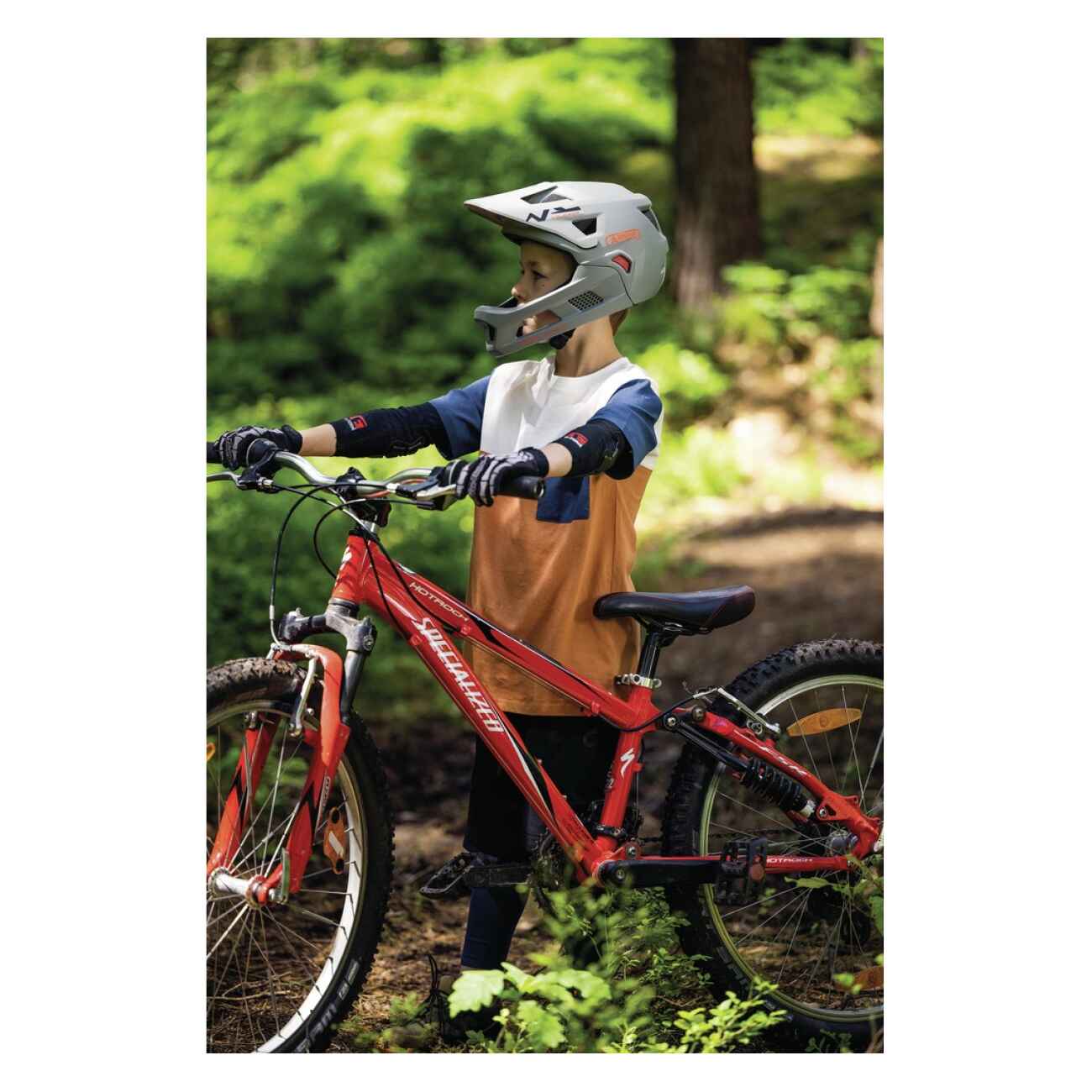 Abus YouDrop FF fullhjelm - Barn - Bilde 6