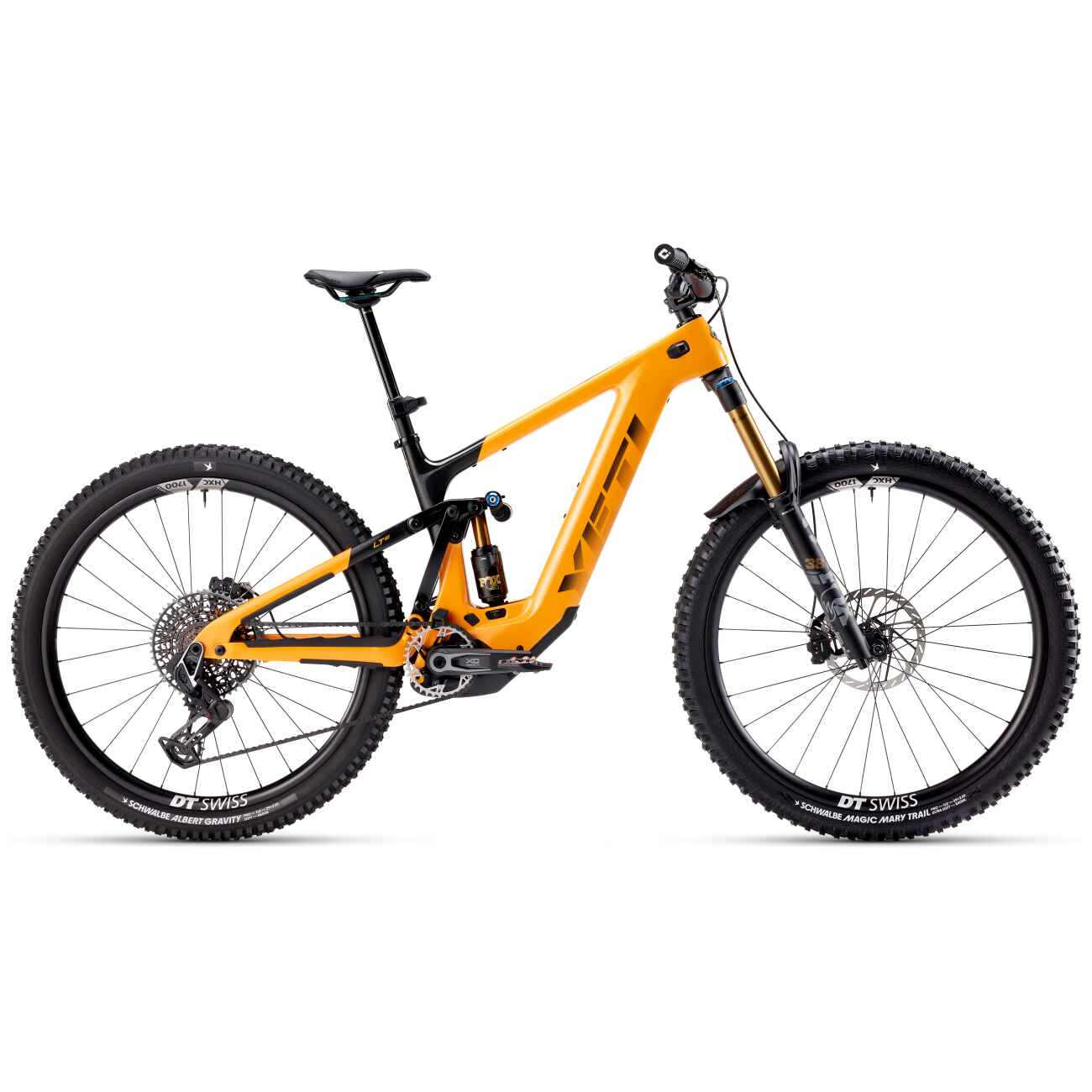 Yeti LTe - T3 X0 T-Type - Gloss Raw Carbon - Bilde 3